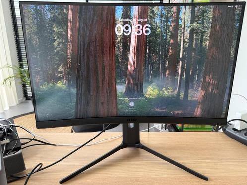 MSI Optix MAG272CQR, Computers en Software, Monitoren, Zo goed als nieuw, 151 t/m 200 Hz, DisplayPort, HDMI, Gaming, Curved, Ultrawide