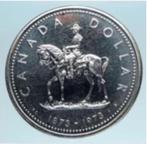 Canada - 1 Silver Dollar 1973 - R.C.M.P. - Circulated, Verzenden, Noord-Amerika, Losse munt, Zilver