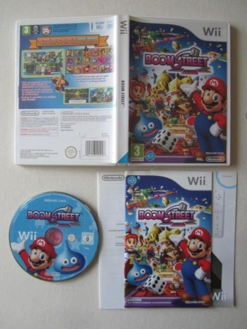 Mario Boom Street Boomstreet Nintendo Wii, Spelcomputers en Games, Games | Nintendo Wii, Zo goed als nieuw, Overige genres, 3 spelers of meer