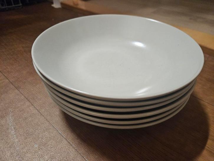 Ikea Dinera servies (beige), Huis en Inrichting, Keuken | Servies, Gebruikt, Bord(en), Overige stijlen, Aardewerk, Ophalen