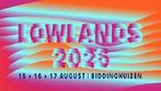 Lowlands Weekend Ticket 1 x, Eén persoon