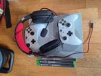 Xbox One S 1TB - 2 controllers - GXT 322 Carus Headset, Spelcomputers en Games, Spelcomputers | Xbox One, Ophalen of Verzenden