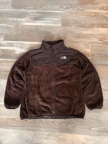 Vintage The North Face Fleece - Bruin - Maat S beschikbaar voor biedingen