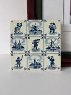 Delftsblauwe Tegel met Hollandse Tafereeltjes, Ophalen