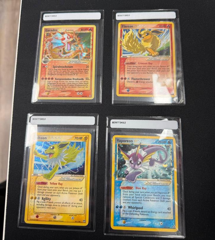 Pokemon Kaarten - 4x gold stars, Hobby en Vrije tijd, Verzamelkaartspellen | Pokémon, Gebruikt, Losse kaart, Ophalen of Verzenden