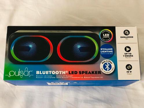 Pulsar led Bluetooth speaker, Audio, Tv en Foto, Luidsprekers, Zo goed als nieuw, Overige typen, Minder dan 60 watt, Overige merken