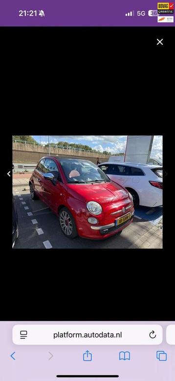 Fiat 500 C 0.9 TwinAir Lounge cabrio leder airco beschikbaar voor biedingen