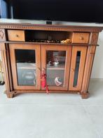 Massief houten TV meubel - 106x45x83cm, Gebruikt, 100 tot 150 cm, Klassiek, Minder dan 100 cm
