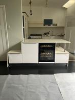 Keukeneiland, Huis en Inrichting, Keuken | Keukenelementen, Ophalen, Gebruikt, 100 tot 150 cm, Crème