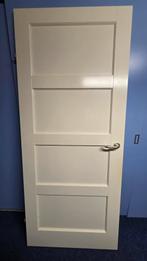 Witte binnendeur met paneel design, Ophalen, 80 tot 100 cm, Binnendeur, Zo goed als nieuw