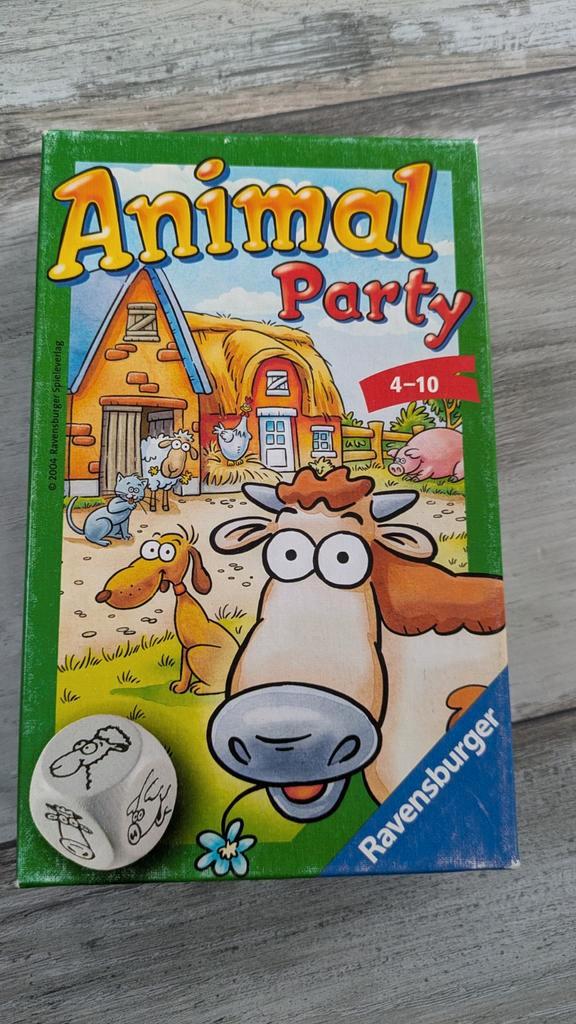 Spel:  Animal Party, Hobby en Vrije tijd, Gezelschapsspellen | Kaartspellen, Gebruikt, Ophalen of Verzenden