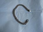 Heren Armband, Metaal zilver. 21 cm lang, Nieuw en ongedrage, Ophalen of Verzenden, Nieuw, Zilver, Zilver