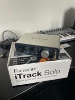 Focusrite iTrack Solo, Muziek en Instrumenten, Mengpanelen, Ophalen of Verzenden, Nieuw, 5 tot 10 kanalen