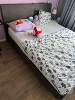 Ele. verstelbare Boxspring bed 180x210 met auping matrassen, Ophalen, Overige kleuren, 210 cm, Tweepersoons