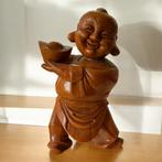 Beeld Japan. Houtsnijwerk, Ophalen of Verzenden