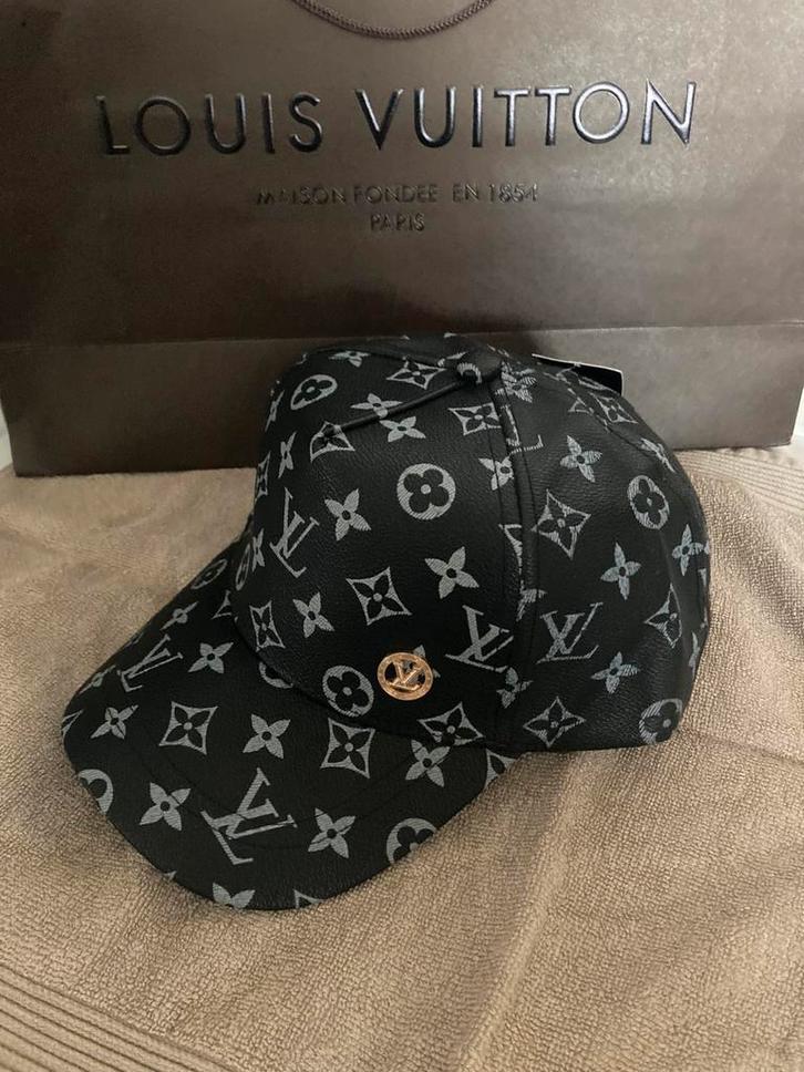 Louis Vuitton pet - cap - zwart monogram - NIEUW, Kleding | Heren, Hoeden en Petten, Nieuw, Pet, One size fits all, Verzenden