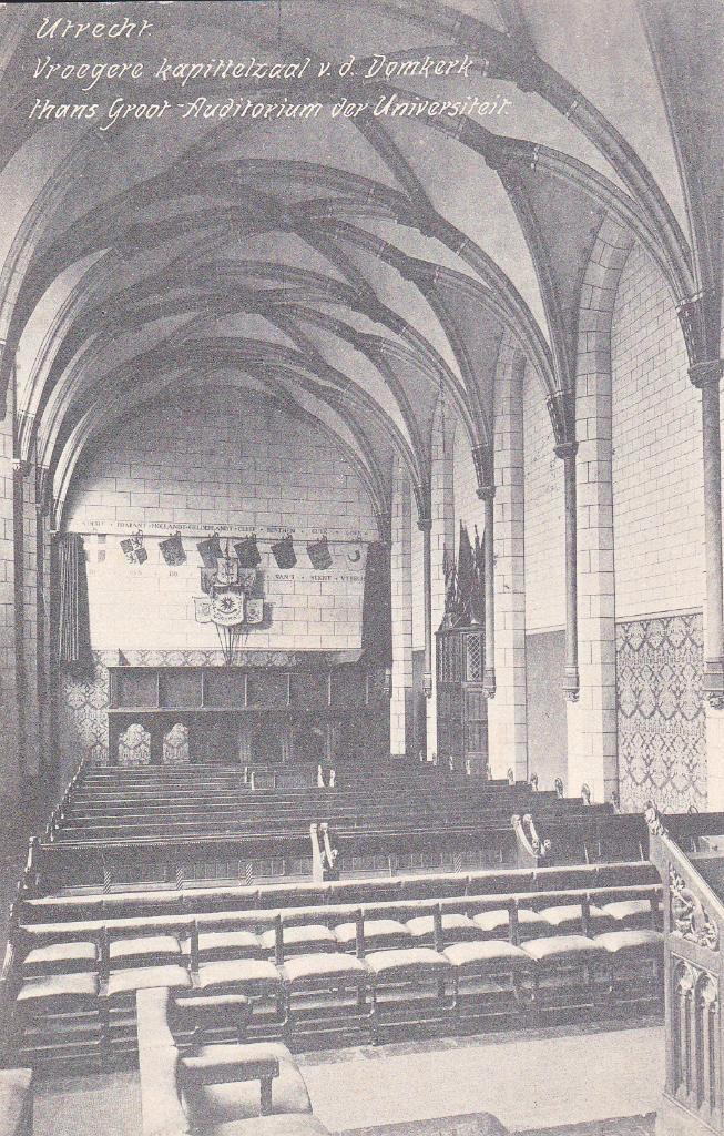 02067 Utrecht - Vroegere kapittelzaal v.d. Domkerk, Verzamelen, Ansichtkaarten | Nederland, Gelopen, Utrecht, Voor 1920, Verzenden
