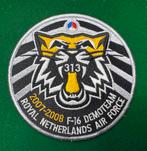 RNLAF F-16 demo patch van 313 sqn, Verzamelen, Ophalen of Verzenden, Nieuw, Patch, Badge of Embleem