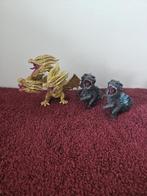 Chibi godzilla figures King Ghidorah en twee versies van God, Verzamelen, Ophalen of Verzenden, Zo goed als nieuw