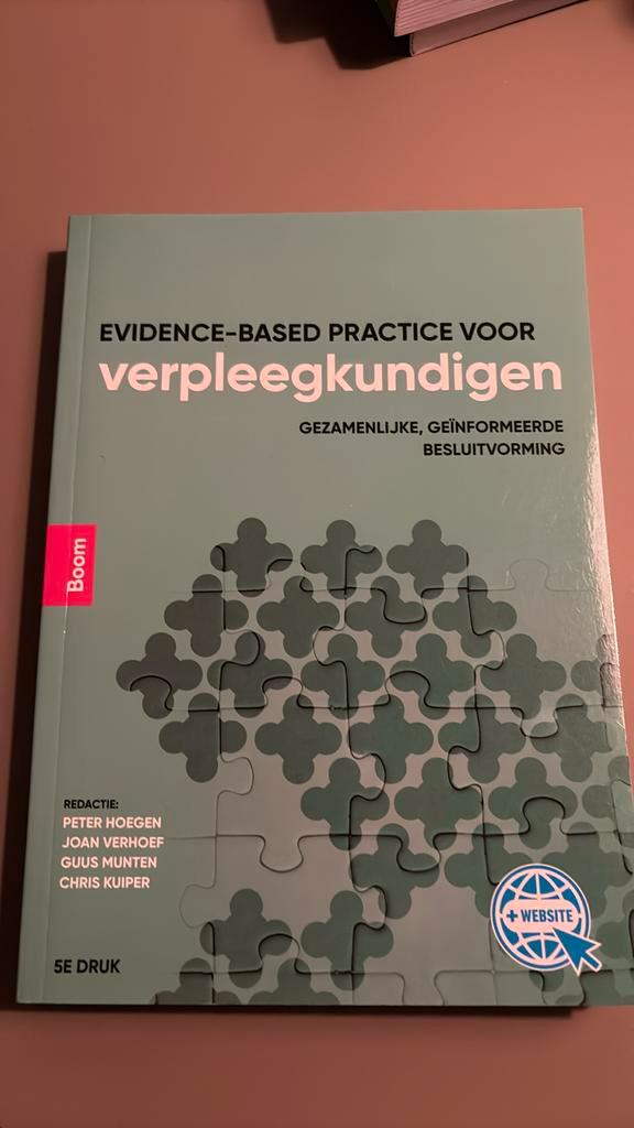Evidence-Based Practice voor verpleegkundige, Boeken, Studieboeken en Cursussen, Nieuw, Overige niveaus, Ophalen of Verzenden