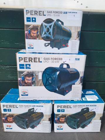 Perel Gas Forced Air Heater - Nieuw in Verpakking  beschikbaar voor biedingen