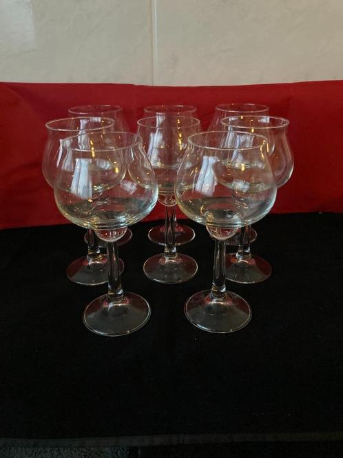 Royal Leerdam | Ambassador | Willem Heesen | 8 wijnglazen, Antiek en Kunst, Antiek | Glas en Kristal, Verzenden