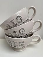 “Big Chocolate” mokken van Bastion collections, Ophalen of Verzenden, Zo goed als nieuw, Overige stijlen, Kop(pen) en/of Schotel(s)