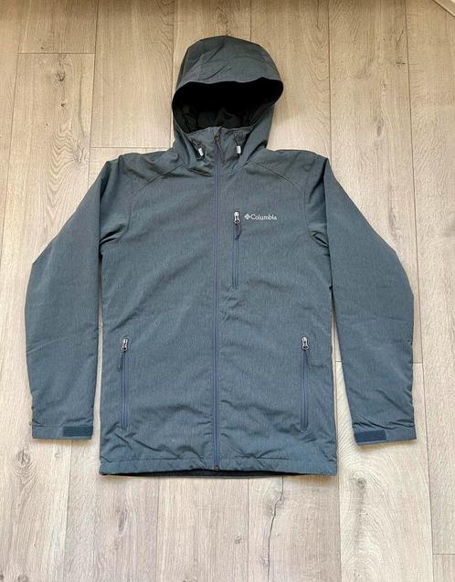 Columbia Softshell Jas - Maat S, Kleding | Heren, Jassen | Winter, Zo goed als nieuw, Maat 46 (S) of kleiner, Grijs, Ophalen of Verzenden
