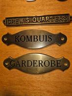 Vintage Scheepsborden - Kombuis, Garderobe, Crew, Antiek en Kunst, Ophalen of Verzenden