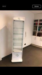 vitrinekast, Huis en Inrichting, Kasten | Vitrinekasten, Ophalen, Zo goed als nieuw, 25 tot 50 cm, 150 tot 200 cm