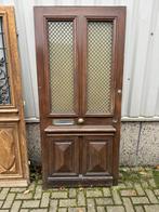 Prachtige antieke eiken voordeur uit Frankrijk, La belle porte, Jurgen.hoogenboezem@gmail.com, 80 tot 100 cm, Glas