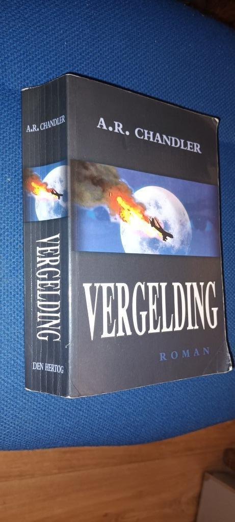 Chandler, A.R. - 	Vergelding   (christelijk/Den Hertog)), Boeken, Literatuur, Gelezen, Nederland, Ophalen of Verzenden