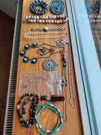 Vintage sieraden., Ophalen, Gebruikt, Steen of Mineraal, Verstelbaar