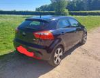 Kia Rio 1.4 Cvvt 80KW H6 5DRS 2011 Zwart, Auto's, Voorwielaandrijving, Zwart, Zwart, Handgeschakeld