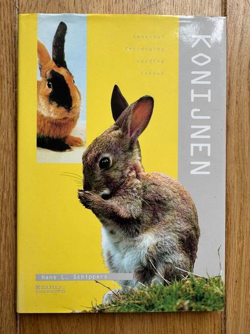 H.L. Schippers - Konijnen z.g.a.n., Boeken, Dieren en Huisdieren, Zo goed als nieuw, Konijnen of Knaagdieren, Ophalen of Verzenden