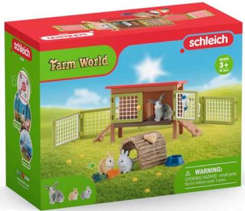 Schleich konijnenhok beschikbaar voor biedingen
