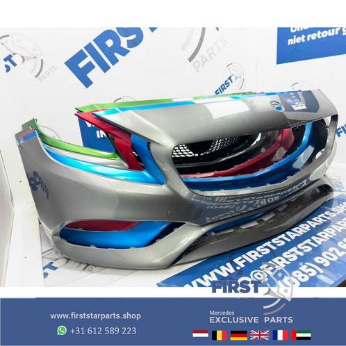 W176 BUMPER Facelift AMG Voorbumper 2013-2019 ROOD WIT ZWART, Auto-onderdelen, Carrosserie en Plaatwerk, Bumper, Mercedes-Benz
