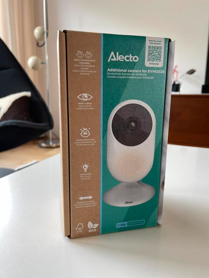 Alecto Camera DVM2028C, Kinderen en Baby's, Babyfoons, Zo goed als nieuw, 250 meter of meer, Camera, Ophalen of Verzenden