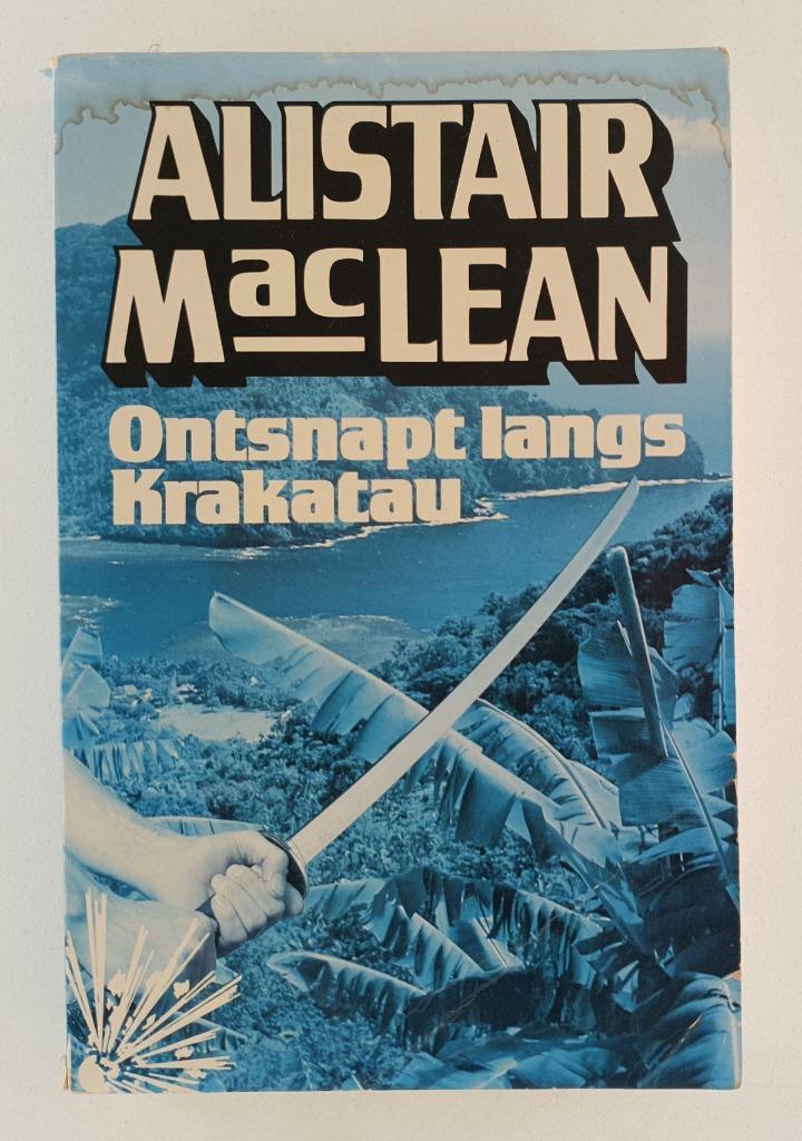 Maclean, Alistair - Ontsnapt langs Krakatau, Boeken, Avontuur en Actie, Gelezen, Verzenden