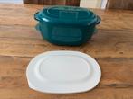 Tupperware micro plus stoom schaal, Huis en Inrichting, Keuken | Tupperware, Ophalen of Verzenden, Groen, Schaal