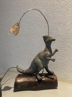 Dinosaurus-lamp op (echte) boomstam, Ophalen of Verzenden, Lamp