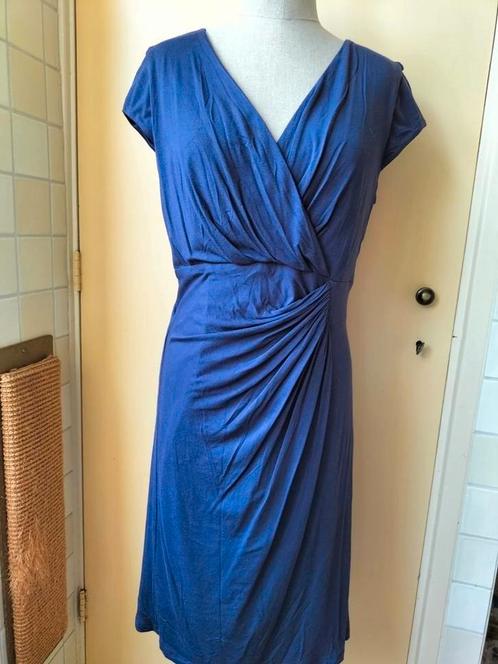 Mooie paarse jurk met klein mouwtje, maat L van Liv., Kleding | Dames, Positiekleding, Jurk, Maat 42/44 (L), Paars, Ophalen of Verzenden