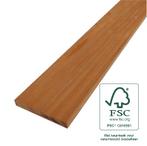 FSC 100% Vlonderplank glad geschaafd 27 x 190 x 2050 mm, Tuin en Terras, Palen, Balken en Planken