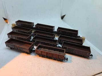 11 Hoge Bakwagons - Modelspoor beschikbaar voor biedingen