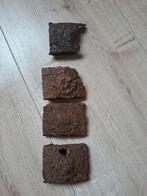 Ww2 wo2 Duitse bodemvondst 4x koppelslot wehrmacht, Ophalen of Verzenden, Duitsland, Hulzen of Bodemvondsten