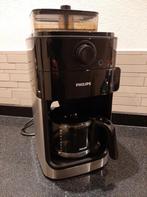 Philips Grind & Brew koffiezetapparaat, Witgoed en Apparatuur, Koffiezetapparaten, Koffiebonen, 4 tot 10 kopjes, Gebruikt, Koffiemachine