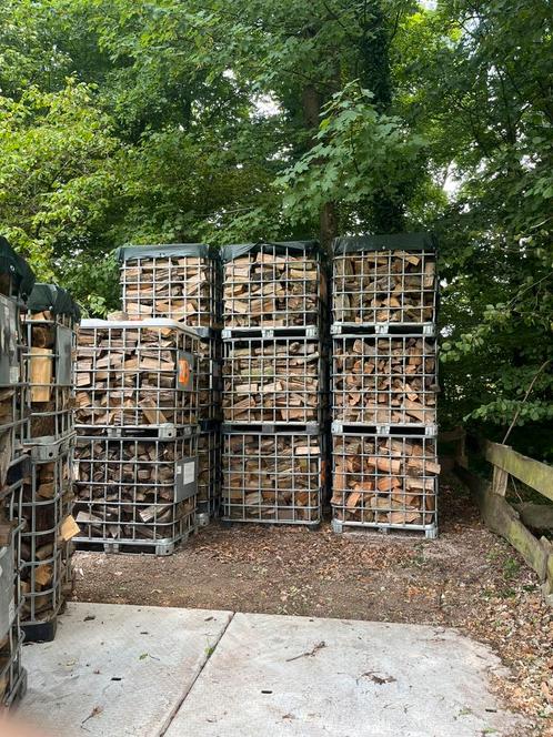 Gedroogd BEUK en EIK haardhout/brandhout/openhaardhout, Tuin en Terras, Haardhout, Blokken, Eikenhout, Minder dan 3 m³, Ophalen of Verzenden