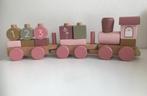Little Dutch houten trein roze, Kinderen en Baby's, Speelgoed | Houten speelgoed, Ophalen of Verzenden, Gebruikt, Duw- of Trekspeelgoed