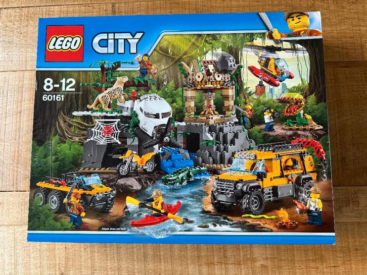 LEGO City 60161 – Jungle Exploration Site (Nieuw), Kinderen en Baby's, Speelgoed | Duplo en Lego, Nieuw, Lego, Complete set, Ophalen of Verzenden