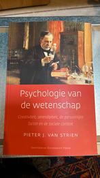Pieter van Strien - Psychologie van de wetenschap, Boeken, Pieter van Strien, Ophalen of Verzenden, Zo goed als nieuw